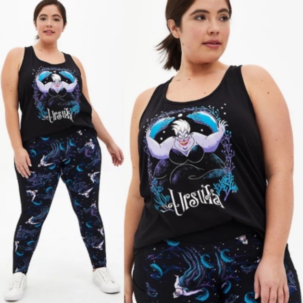 Torrid 1X Ursula Tank Disney Licensed